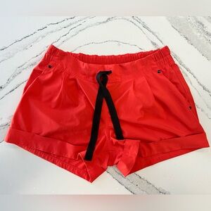 Lululemon - pink/coral shorts with pockets